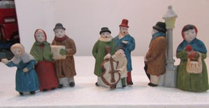 "Dickens Carolers" The Heritage Village Collection Porcelain Figurines