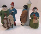 "Dickens Carolers" The Heritage Village Collection Porcelain Figurines