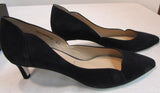 Ron White "Meleina" French Navy Cashmere Suede Pump