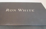 Ron White "Meleina" Onyx Cashmere Suede Pump