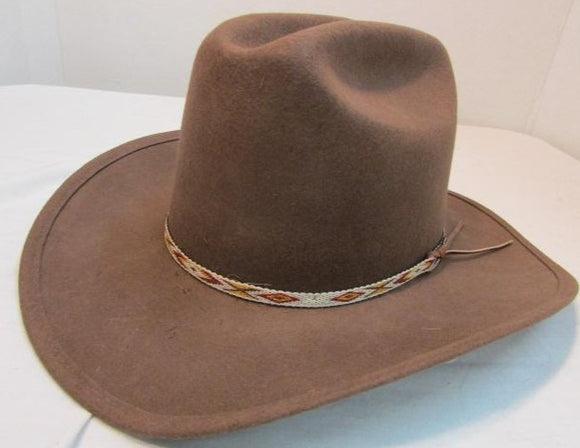 High Noon Brown Felt Cowboy Hat
