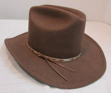 High Noon Brown Felt Cowboy Hat