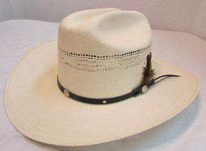 High Noon Cream Bangora Straw Hat