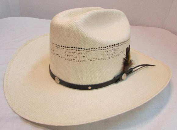 High Noon Cream Bangora Straw Hat