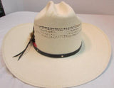 High Noon Cream Bangora Straw Hat
