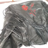 First Genuine Leather Women's Black Jacket