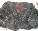 First Genuine Leather Women's Black Jacket