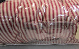 PDK Worldwide Enterprises Toile Red Stripe Bedspread size Queen