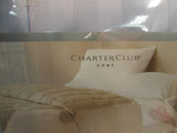 Charter Club Home Damask Stripe Down Alternative Blanket Full/Queen