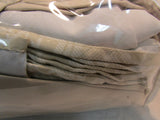 North Shore Living Rosemarie Taupe Queen Sheet Set