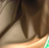 Liz Claiborne Green Crocodile Designer Purse