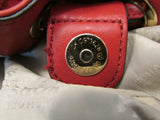 **GORGEOUS BAG** Michael Kors Red Braided Grommet Bag