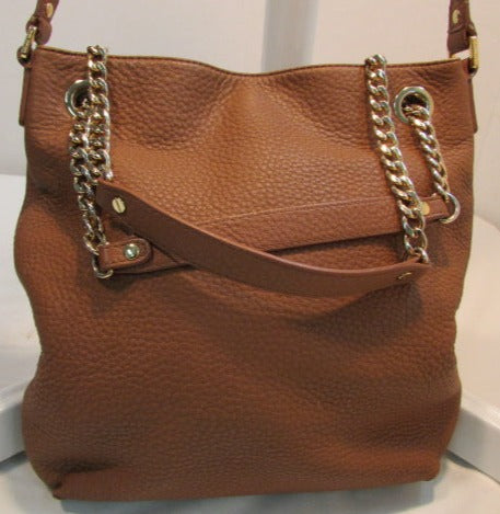 Michael Kors Camel Pebble Leather Hobo/Crossbody