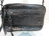 Joelle Hawkens Black Leather Purse NWT