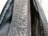 Joelle Hawkens Black Leather Purse NWT