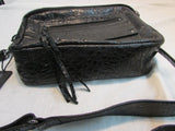 Joelle Hawkens Black Leather Purse NWT