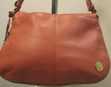 Vince Camuto Adina Pebble Leather Vintage Rose Shoulder Bag