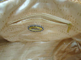 Vecceli Italy Faux Leather Lavender Purse