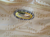Vecceli Italy Faux Leather Lavender Purse