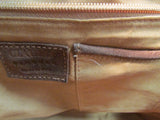 Claudia Firenze Brown Suede/Leather Shoulder Bag