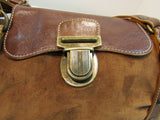 Claudia Firenze Brown Suede/Leather Shoulder Bag