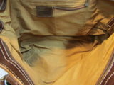 Claudia Firenze Brown Suede/Leather Shoulder Bag