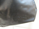 Donna Karan Polyurethane Large Black Tote