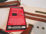 Stone Mountain Crossbody Leather Purse with Wristlet
