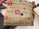 Stone Mountain Crossbody Leather Purse with Wristlet