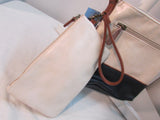 Stone Mountain Crossbody Leather Purse with Wristlet