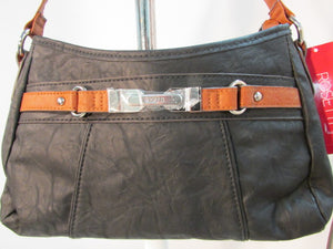 Rosetti Purse Black Vinyl Bay Breeze Small Hobo - NWT