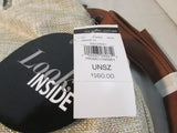 Wilsons Leather 2 in 1 Carry Bag with Removable Shoulder Strap NWT