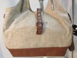 Wilsons Leather 2 in 1 Carry Bag with Removable Shoulder Strap NWT