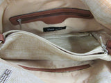 Wilsons Leather 2 in 1 Carry Bag with Removable Shoulder Strap NWT
