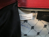 Antonio Melani Red Leather Shoulder Bag