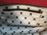 Antonio Melani Red Leather Shoulder Bag