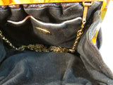 Vintage 70s Glamorous Carlos Fiori Italian Clutch