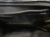 Morris Moskowitz Black Woven Crossbody Small Bag