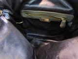 deux lux Large Grey Faux Leather Shoulder Purse