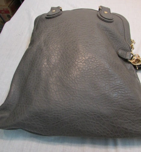 Black Deux Lux Faux Leather Fringe Purse handbag lots of fringes fringed  FUN!!