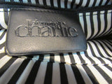 Charming Charlie Red Mini Belted Lady Lockbox Satchel