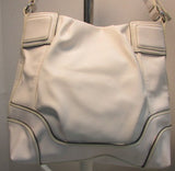 Simply Vera Vera Wang White Faux Leather Handbag
