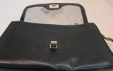 Elliott Lucca Black/Gold Metallic Evening Bag Clutch