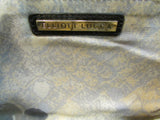 Elliott Lucca Black/Gold Metallic Evening Bag Clutch