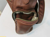 Timi & Leslie Brown Leather Diaper Bag