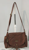 Timi & Leslie Brown Leather Diaper Bag