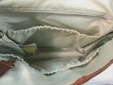 Timi & Leslie Brown Leather Diaper Bag