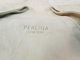 Perlina Soft Leather Olive Green Shoulder Bag