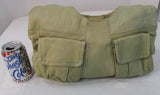 Perlina Soft Leather Olive Green Shoulder Bag