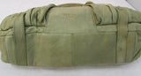 Perlina Soft Leather Olive Green Shoulder Bag